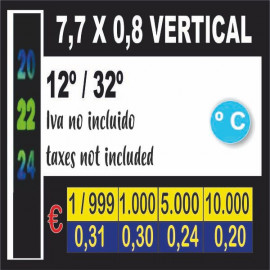 thermo  7,7 vertical